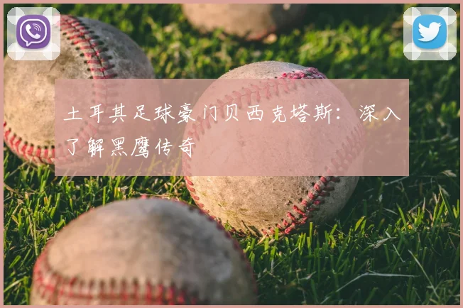 土耳其足球豪门贝西克塔斯：深入了解黑鹰传奇